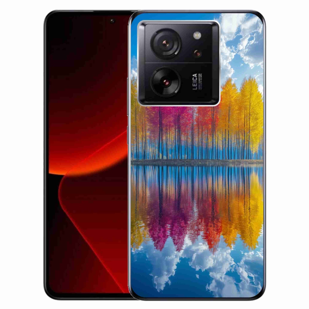 Gél borítás mmCase a Xiaomi 13T/13T Pro számára - színes fák