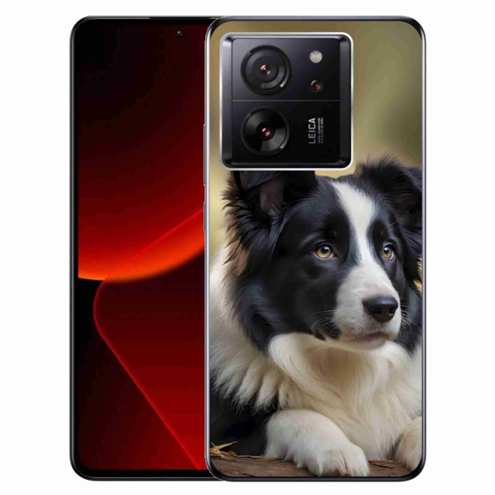 Gél borítás mmCase a Xiaomi 13T/13T Pro számára - border colie 2