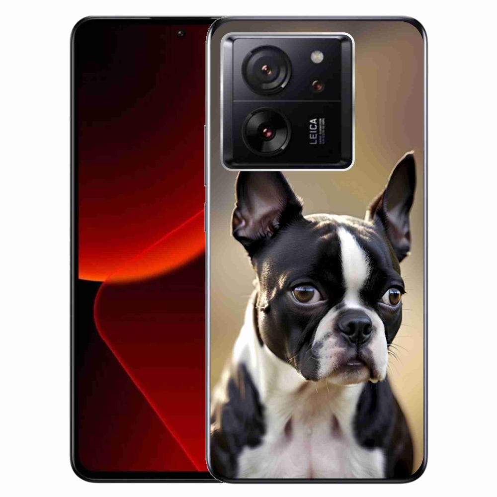 Gél borítás mmCase a Xiaomi 13T/13T Pro készülékhez - Boston Terrier