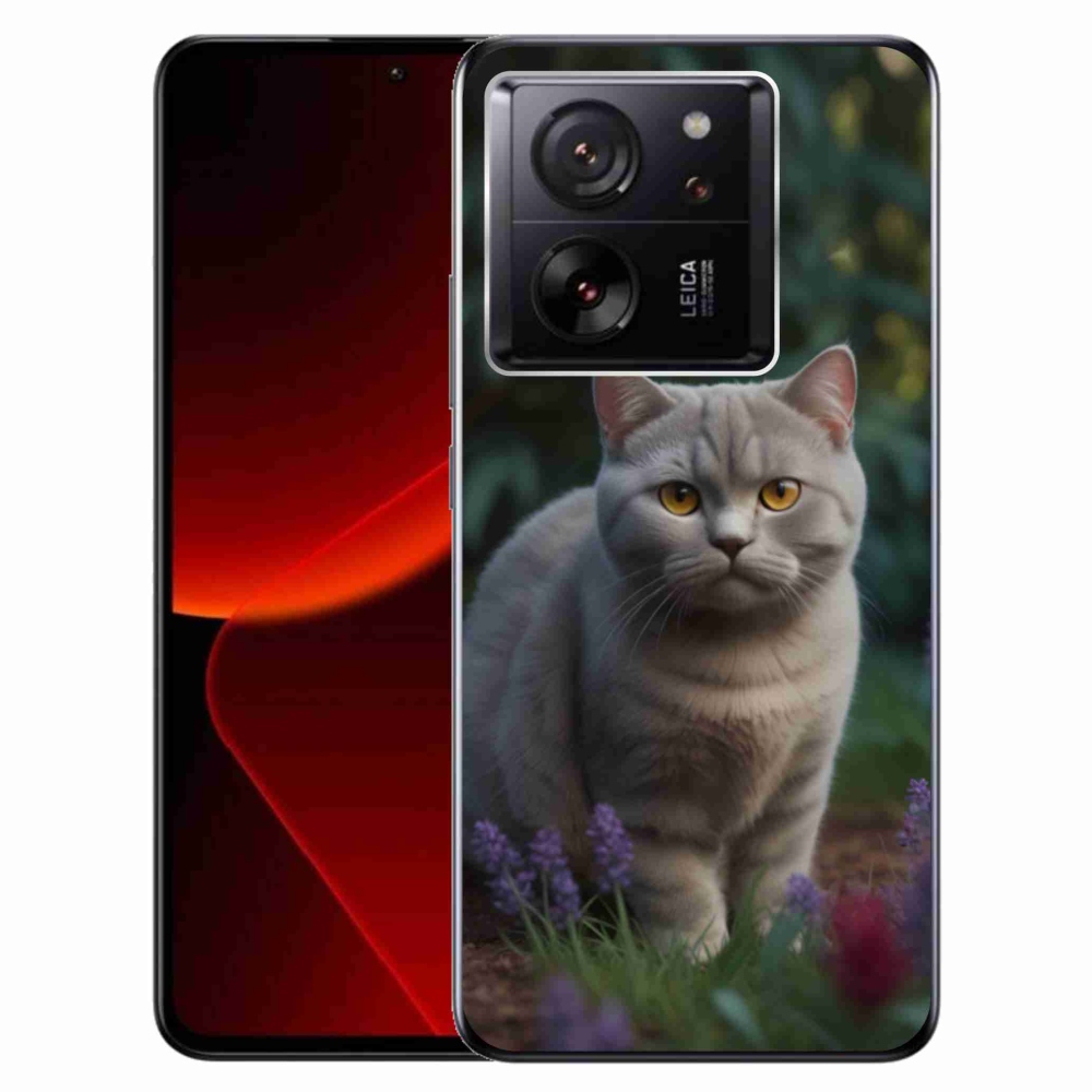 Gél borítás mmCase a Xiaomi 13T/13T Pro készülékhez - brit macska
