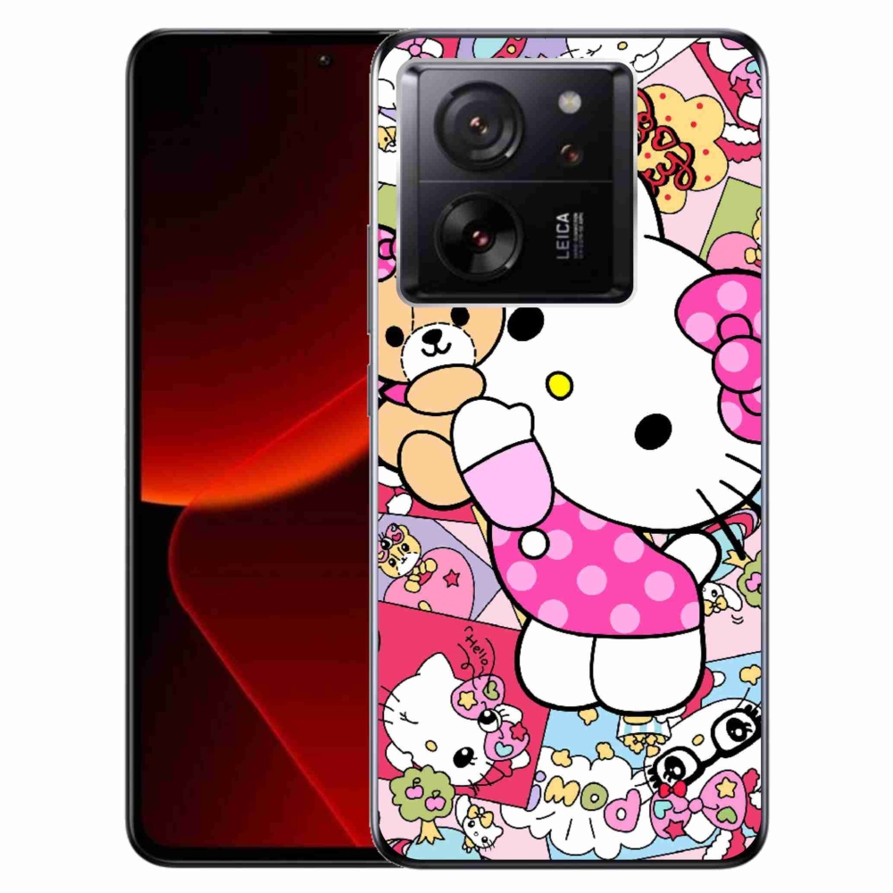Gél borítás mmCase a Xiaomi 13T/13T Pro számára - aranyos cica