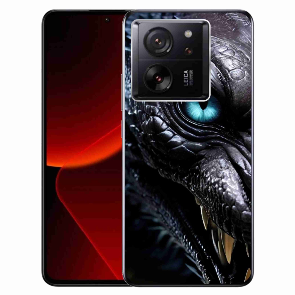 Gél borítás mmCase a Xiaomi 13T/13T Pro számára - sárkány nézet