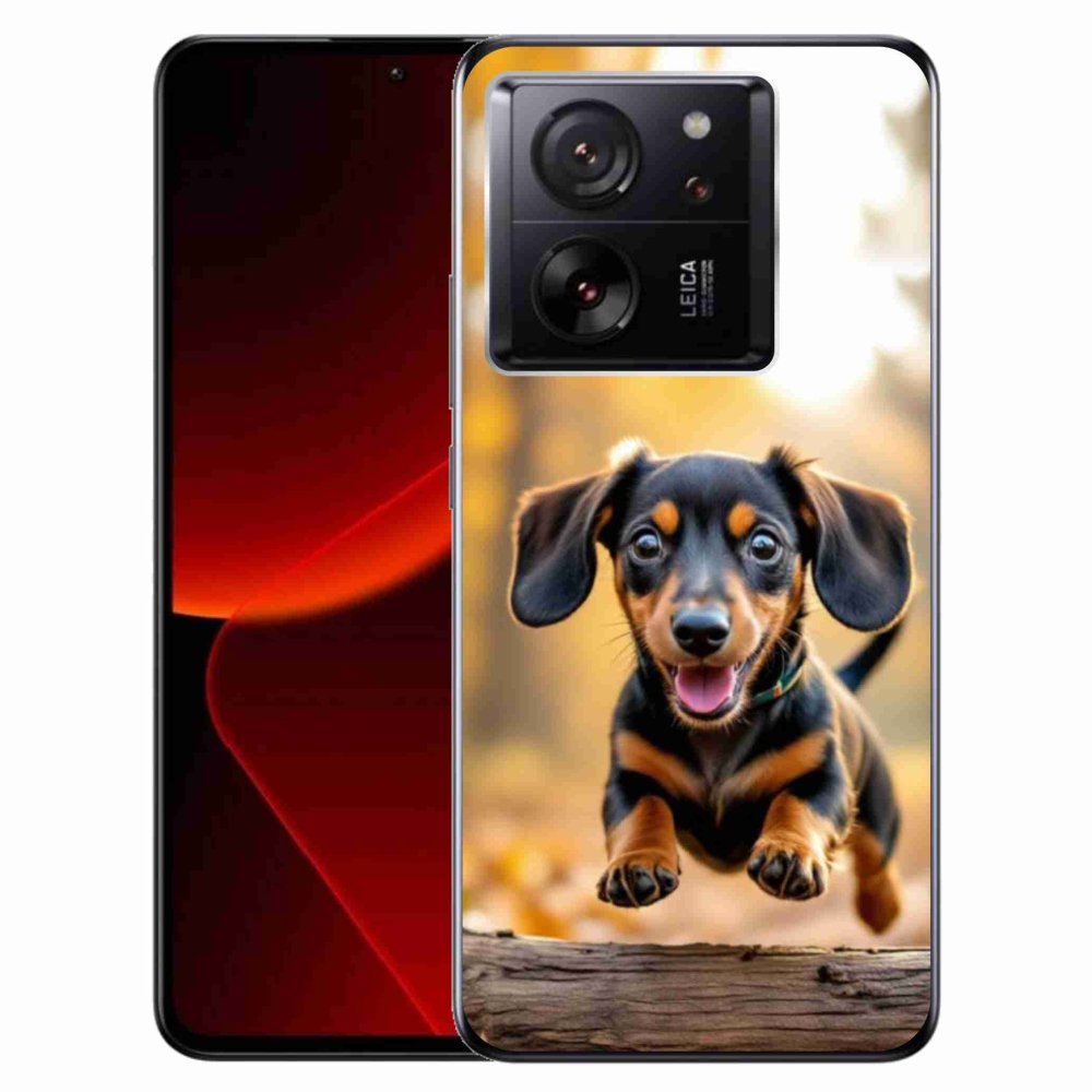 Gél borítás mmCase a Xiaomi 13T/13T Pro készülékhez - tacskó 2