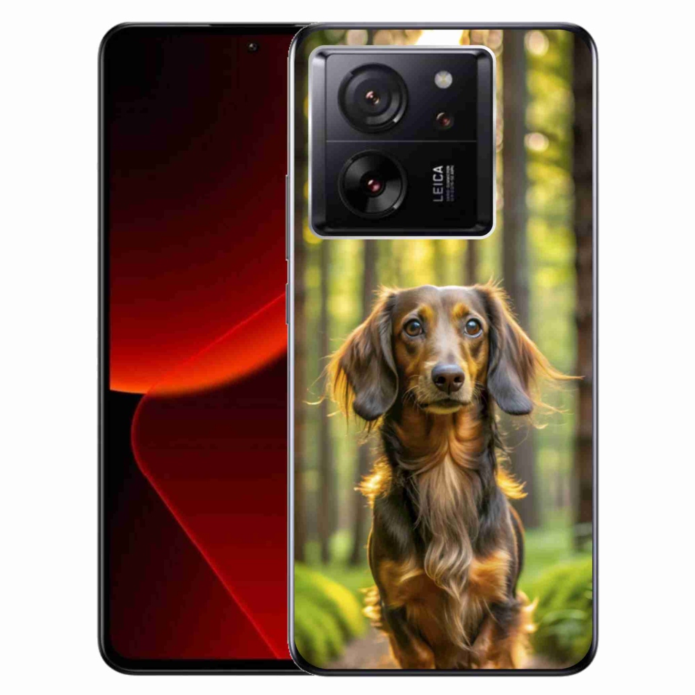 Gél borítás mmCase a Xiaomi 13T/13T Pro számára - tacskó 4