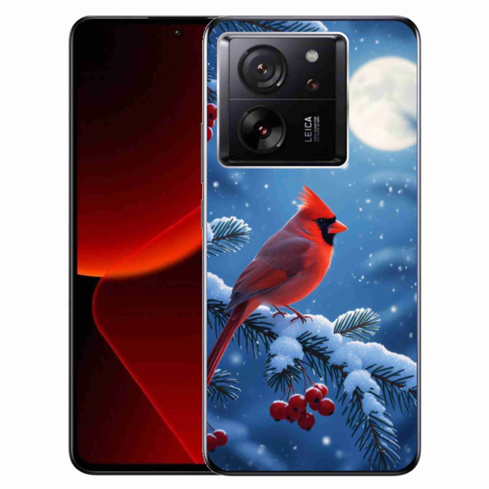 Gél borítás mmCase a Xiaomi 13T/13T Pro készülékhez - kardinálpiros színű