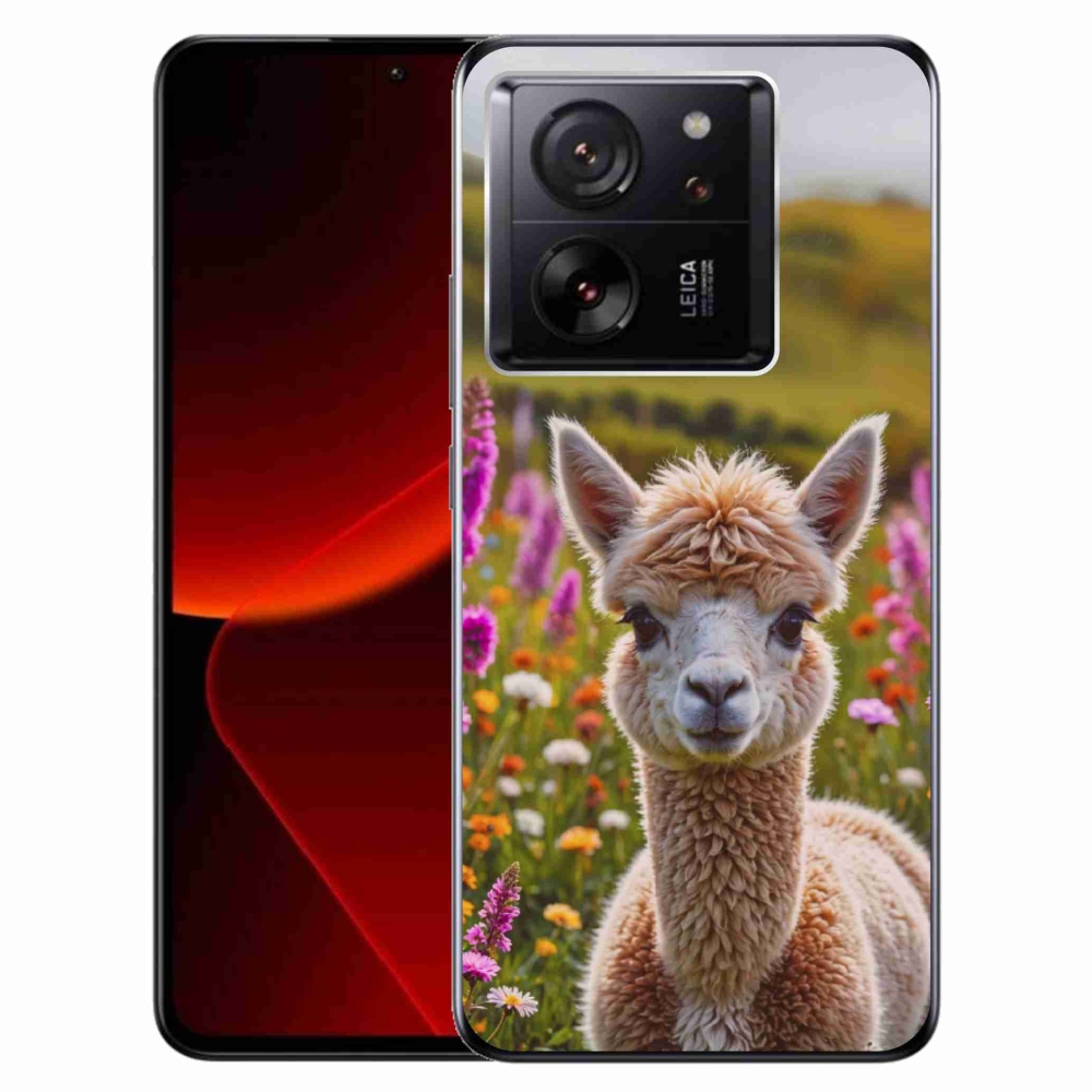 Gél borítás mmCase a Xiaomi 13T/13T Pro számára - láma a réten