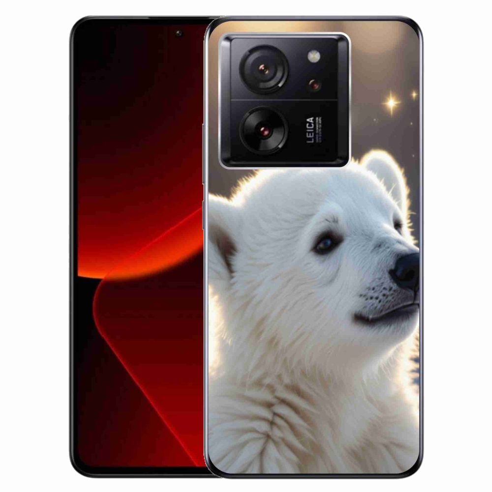 Gél borítás mmCase a Xiaomi 13T/13T Pro készülékhez - jegesmedve