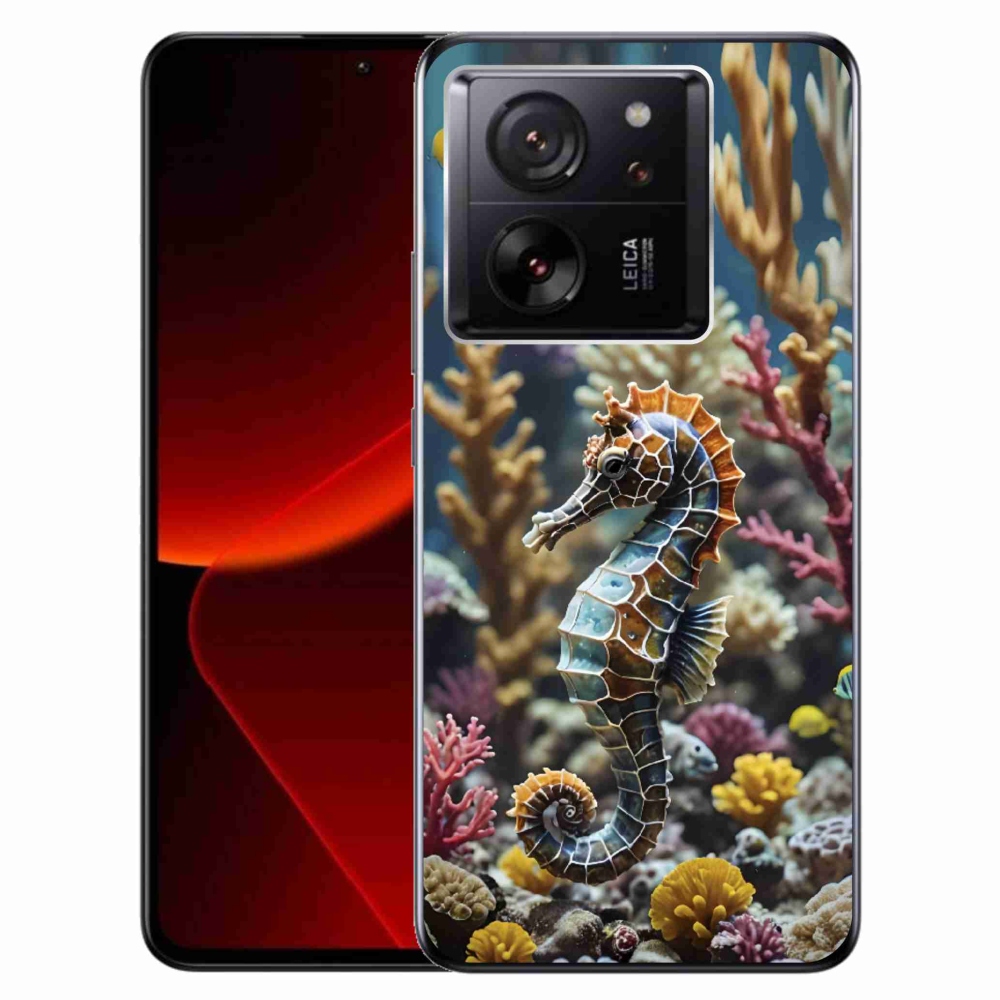 Gél borítás mmCase a Xiaomi 13T/13T Pro számára - csikóhal 2
