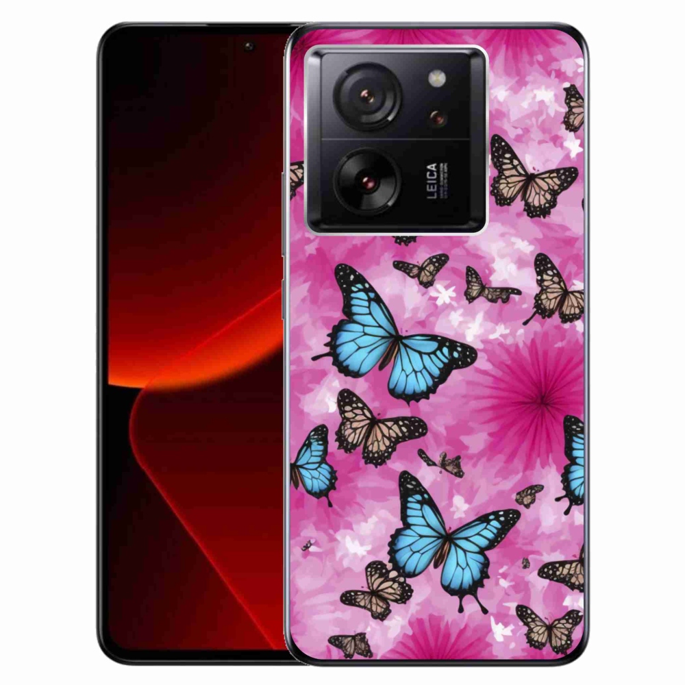 Gél borítás mmCase a Xiaomi 13T/13T Pro készülékhez - pillangókert