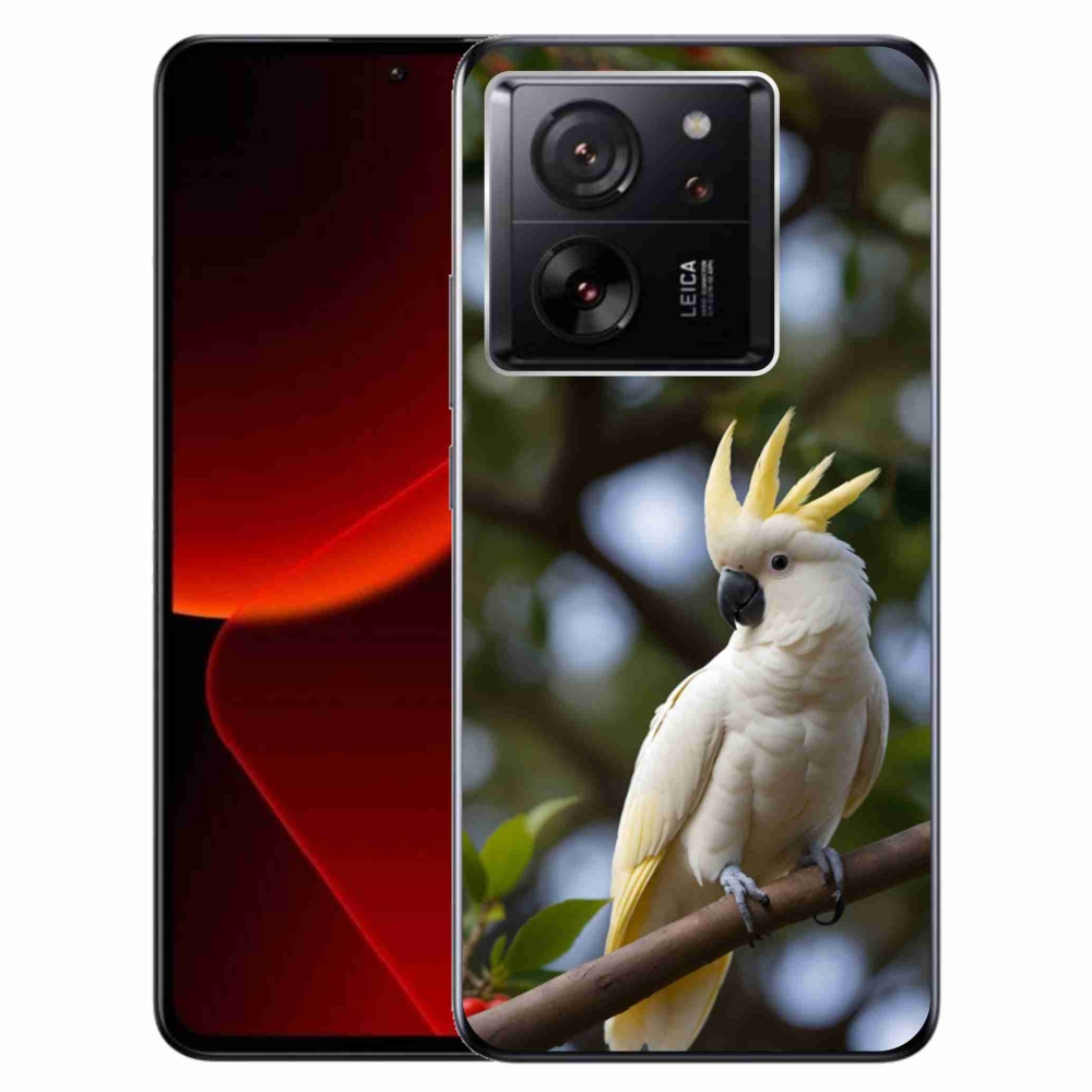 Gél borítás mmCase a Xiaomi 13T/13T Pro készülékhez - papagáj kakadu 3