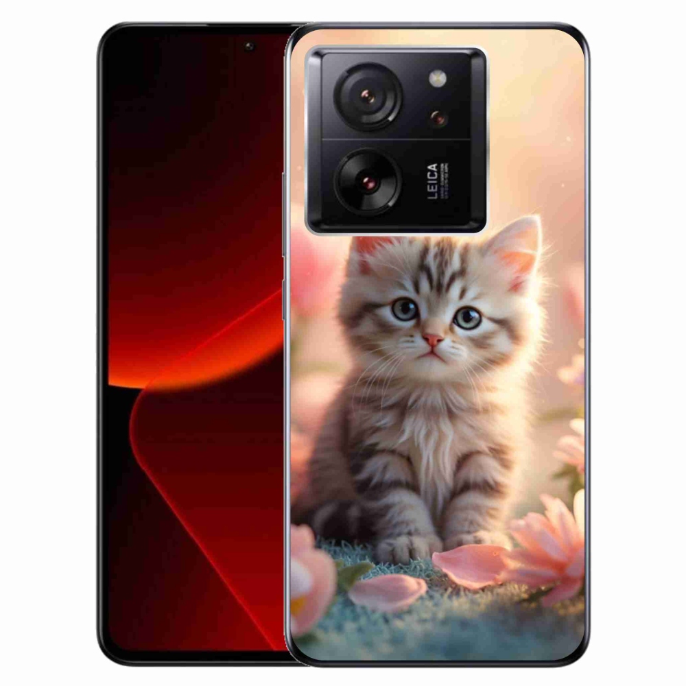 Gél borítás mmCase a Xiaomi 13T/13T Pro számára - aranyos cica 8