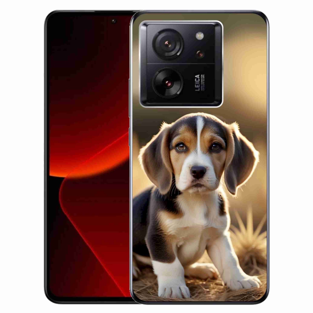 Gél borítás mmCase a Xiaomi 13T/13T Pro készülékhez - aranyos bézs színű