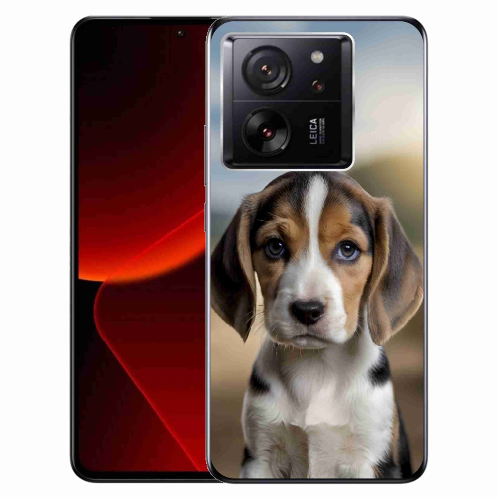 Gél borítás mmCase a Xiaomi 13T/13T Pro készülékhez - aranyos bézs színű