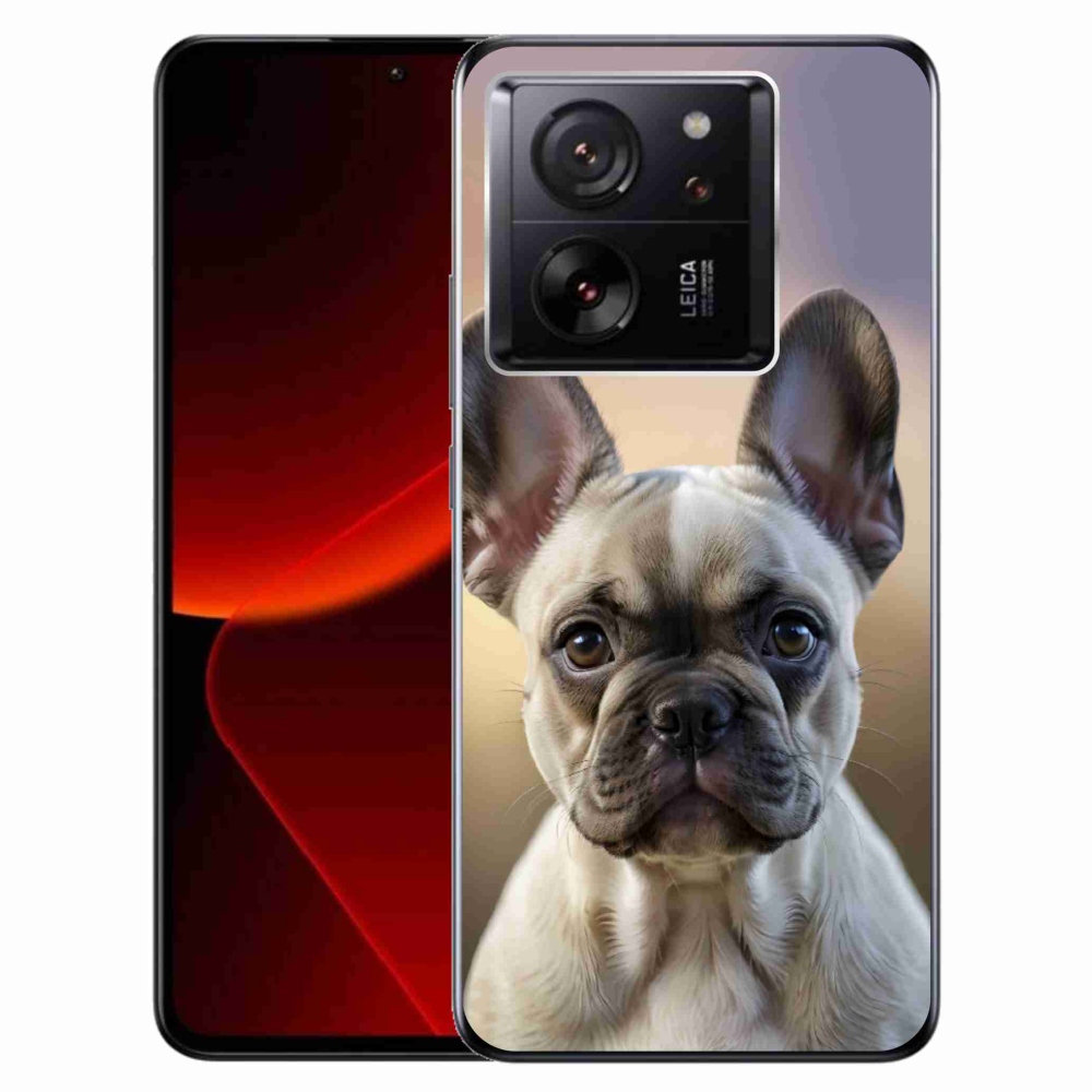 Gél borítás mmCase a Xiaomi 13T/13T Pro számára - aranyos francia bulldog
