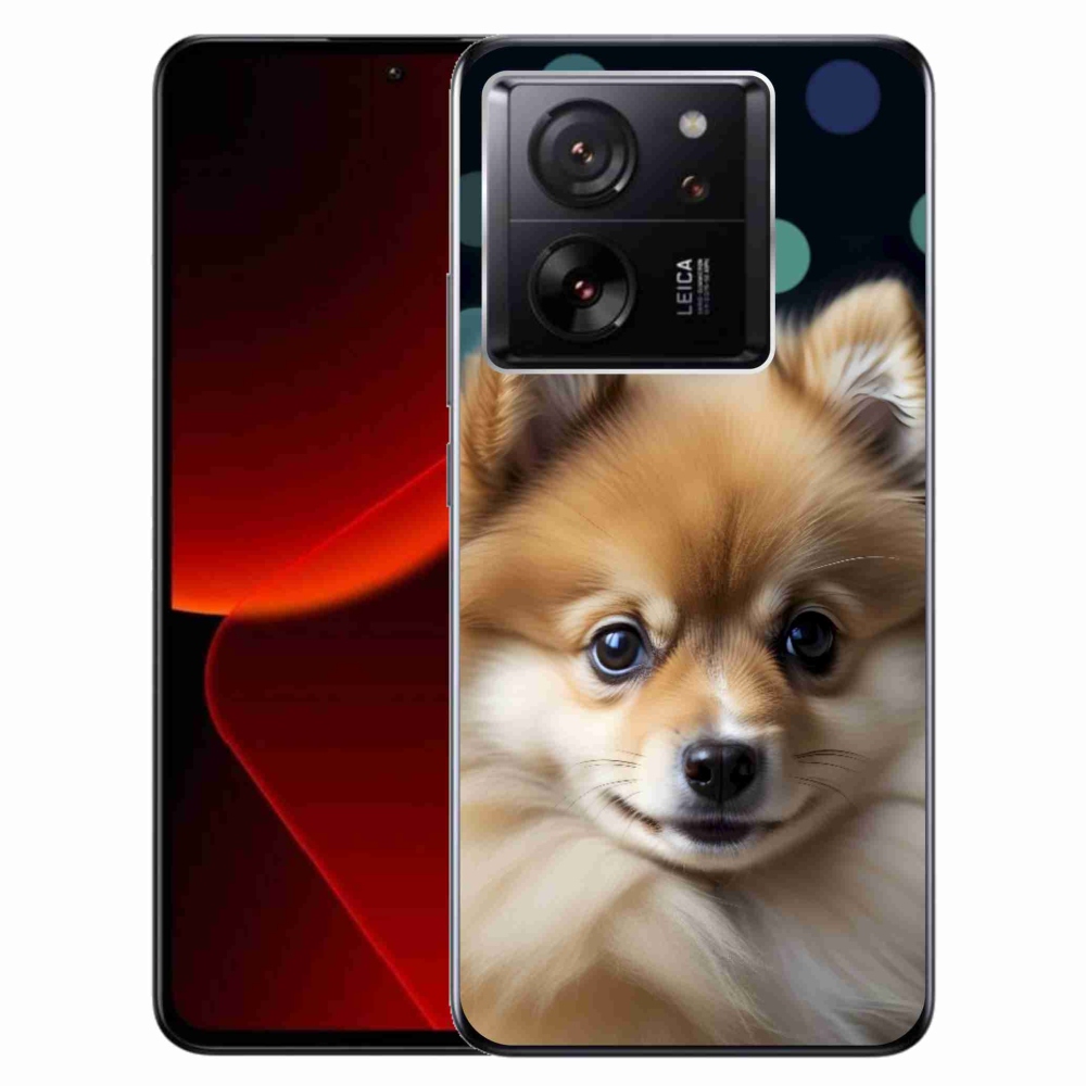 Gél borítás mmCase a Xiaomi 13T/13T Pro készülékhez - aranyos pomerániai kutya