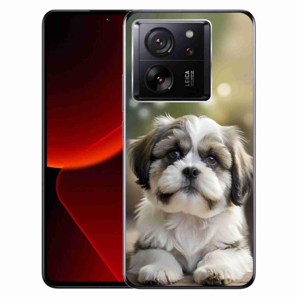 Gél borítás mmCase a Xiaomi 13T/13T Pro számára - aranyos shih-tzu