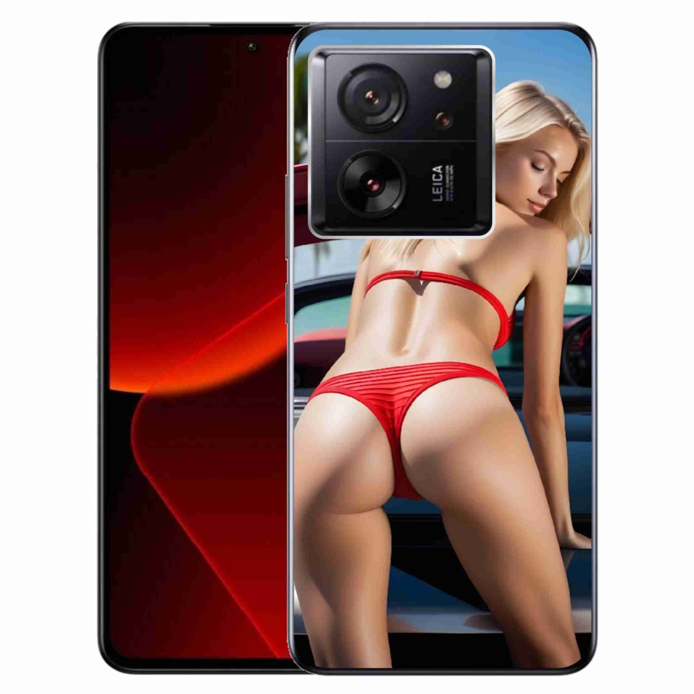 Gél borítás mmCase a Xiaomi 13T/13T Pro számára - szexi nő 2