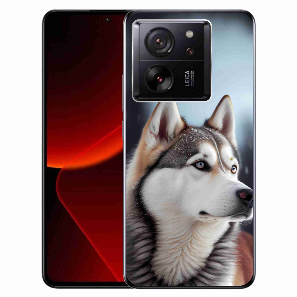 Gél borítás mmCase a Xiaomi 13T/13T Pro készülékhez - Szibériai husky