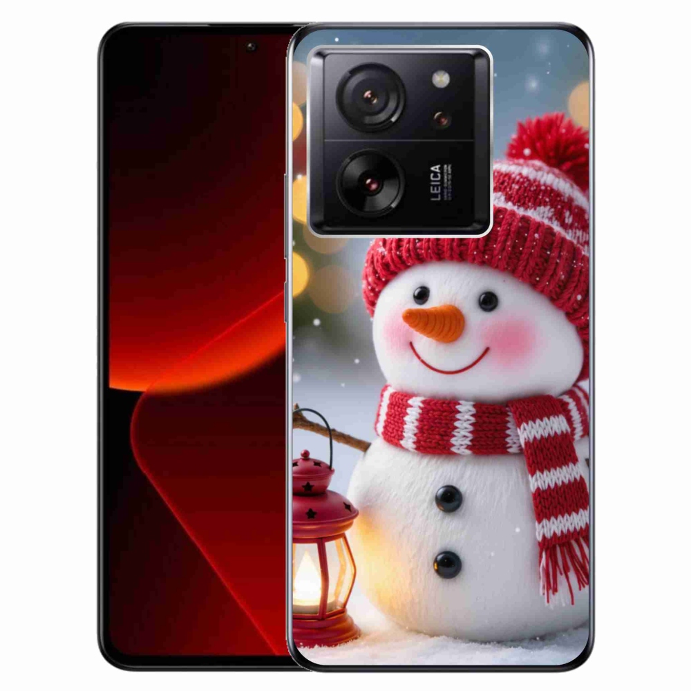 Gél borítás mmCase a Xiaomi 13T/13T Pro számára - hóember 2