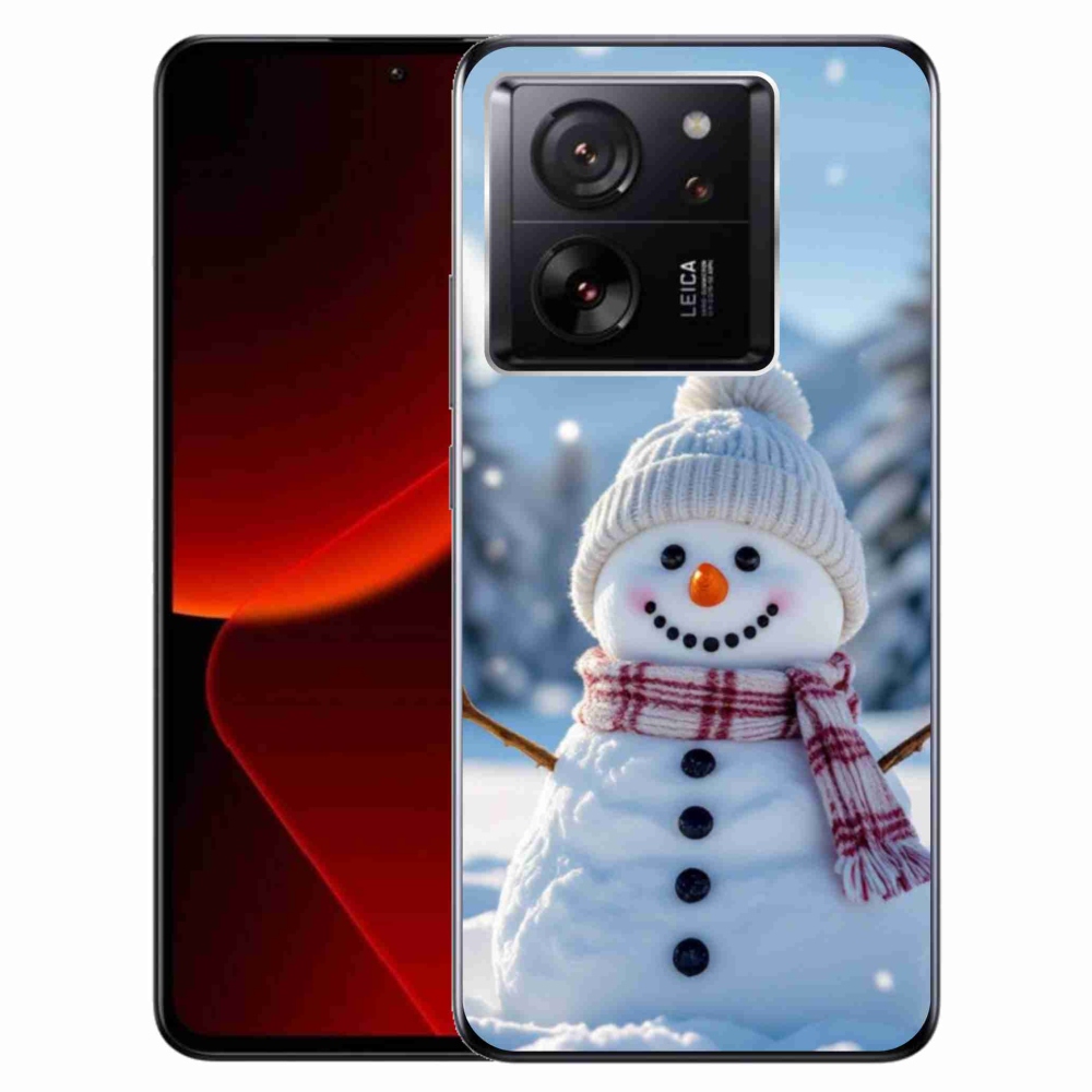 Gél borítás mmCase a Xiaomi 13T/13T Pro számára - hóember 3