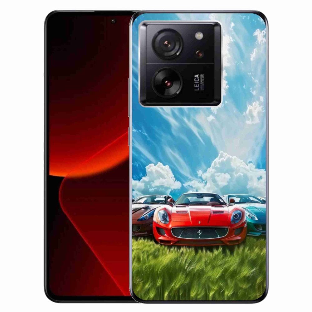 Gél borítás mmCase a Xiaomi 13T/13T Pro számára - sportkocsik