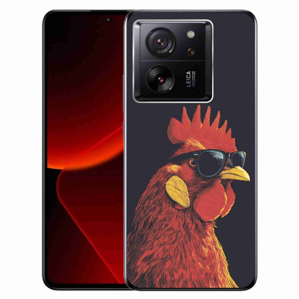 Gél borítás mmCase a Xiaomi 13T/13T Pro számára - elegáns kakas