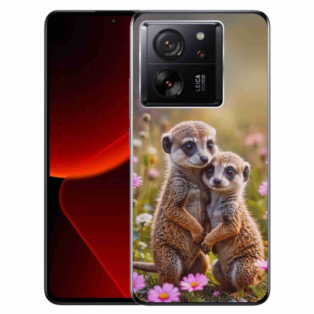 Gél borítás mmCase a Xiaomi 13T/13T Pro számára - suricate duo