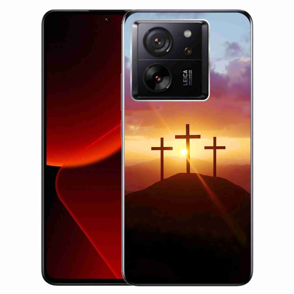 Gél borítás mmCase a Xiaomi 13T/13T Pro számára - három kereszt