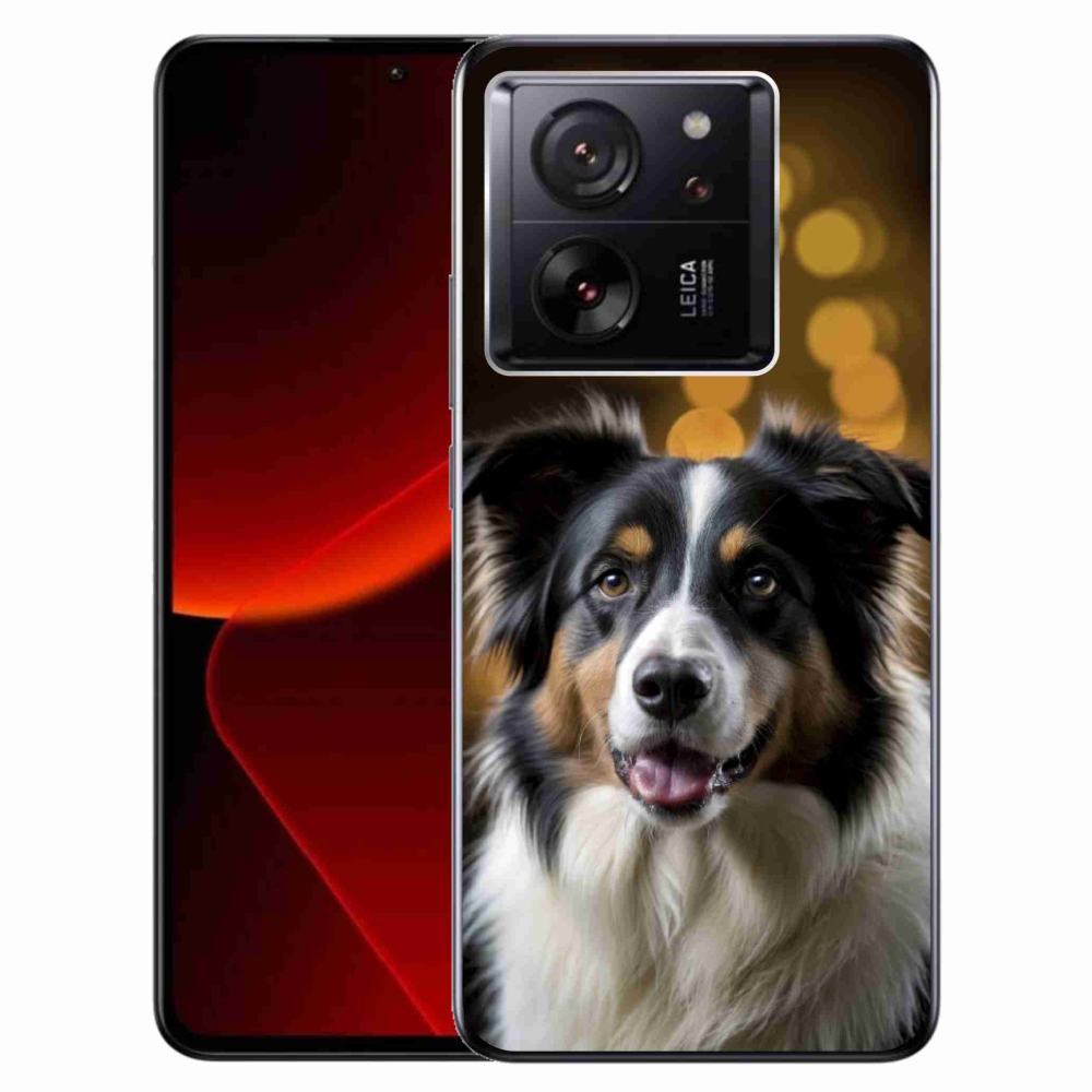 Gél borítás mmCase a Xiaomi 13T/13T Pro készülékhez - mosolygós ausztrál juhászkutya