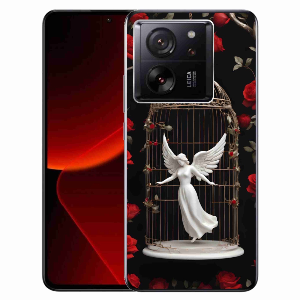Gél borítás mmCase a Xiaomi 13T/13T Pro számára - csapdába esett angyal