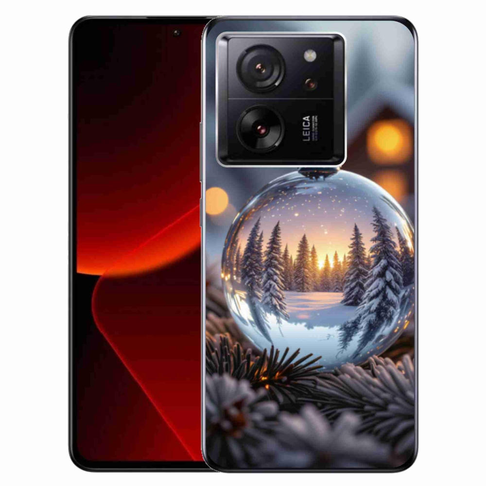Gél borítás mmCase a Xiaomi 13T/13T Pro számára - karácsonyi dekoráció