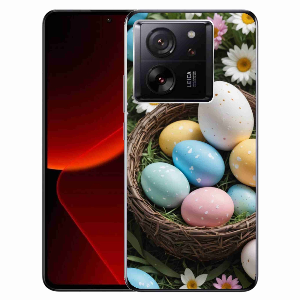 Gél borítás mmCase a Xiaomi 13T/13T Pro számára - Húsvéti tojások 2