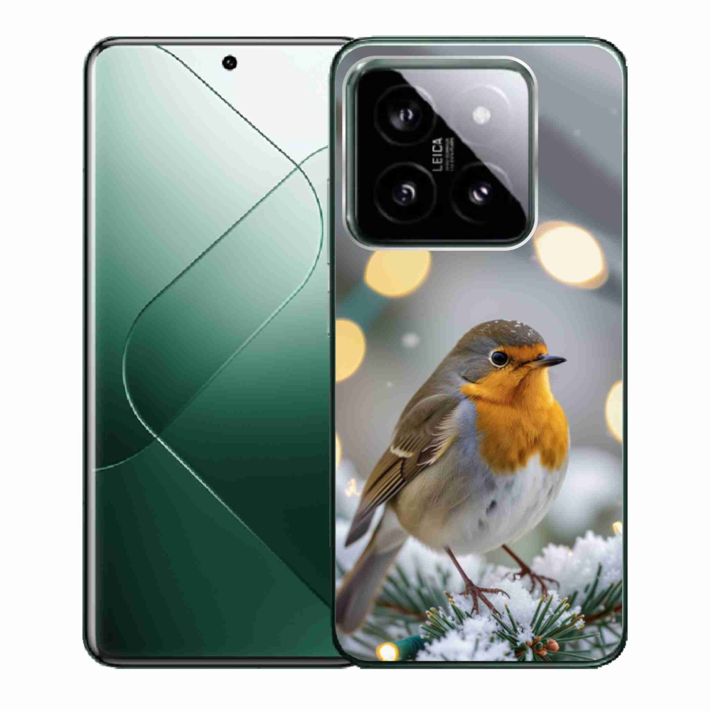 Gélburkolat mmCase a Xiaomi 14-hez - télen pirulva