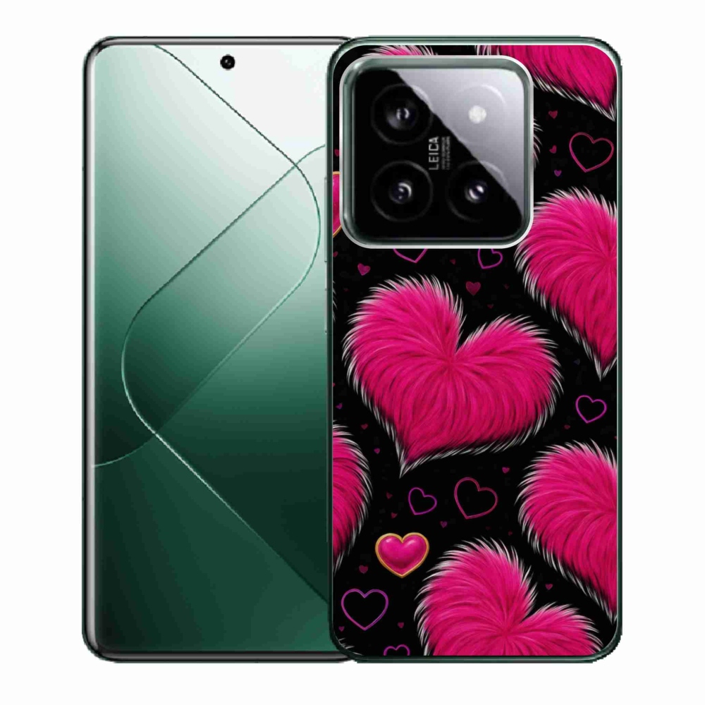 Gél borító mmCase a Xiaomi 14-hez - puha szív
