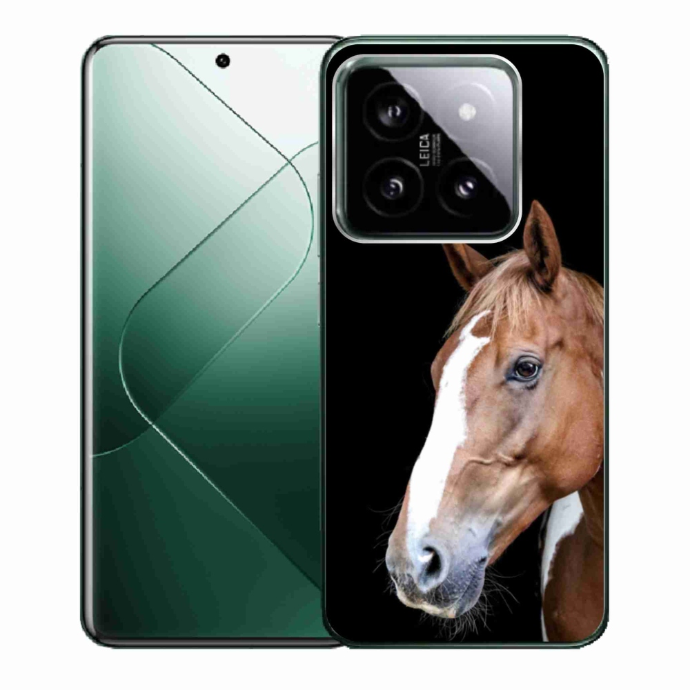 Gél borítás mmCase a Xiaomi 14 - barna ló 3