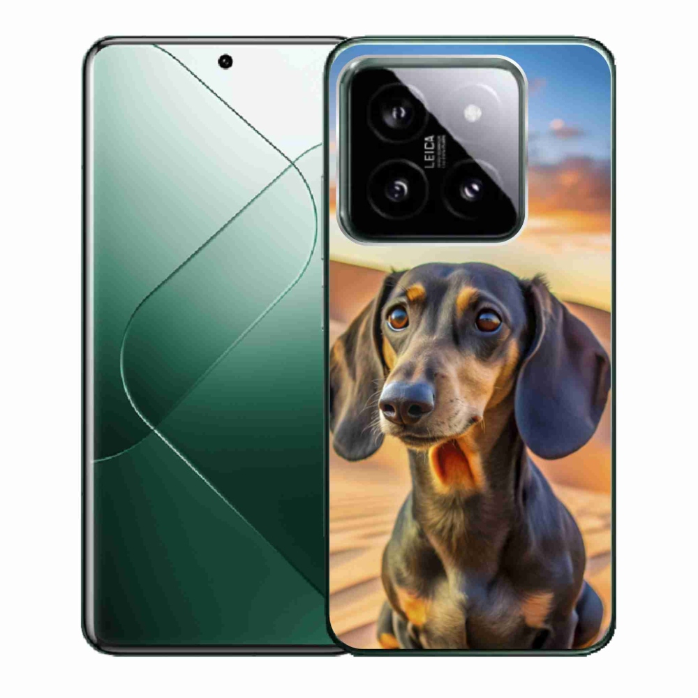 Gél borítás mmCase a Xiaomi 14 - tacskó 3