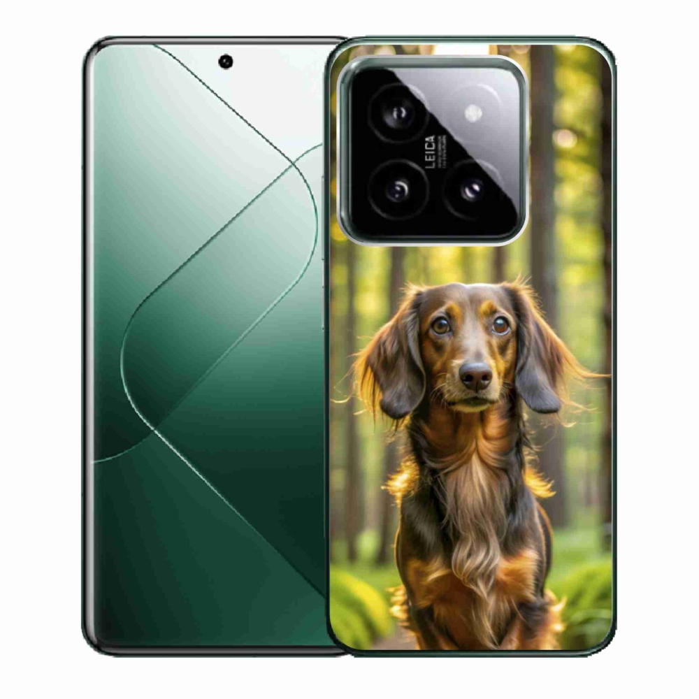 Gél borítás mmCase a Xiaomi 14 - tacskó 4