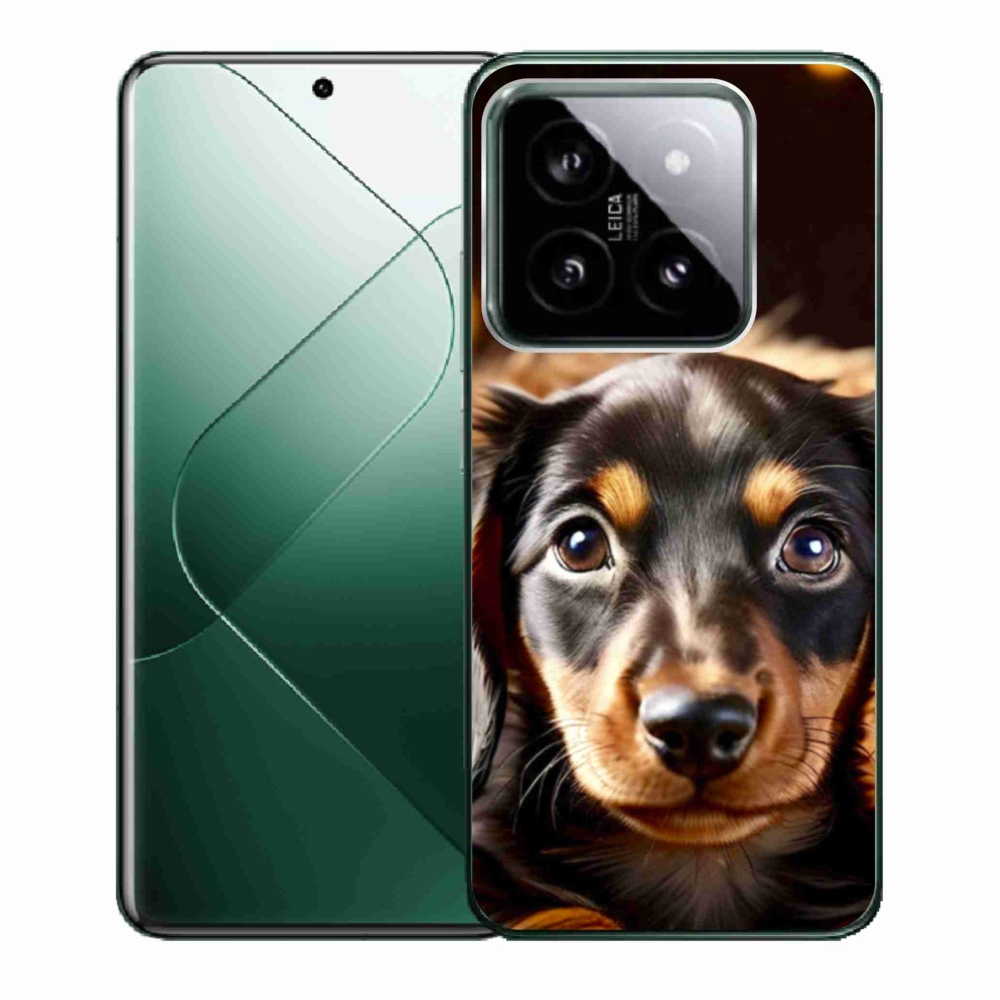 Gél borítás mmCase a Xiaomi 14 - tacskóhoz