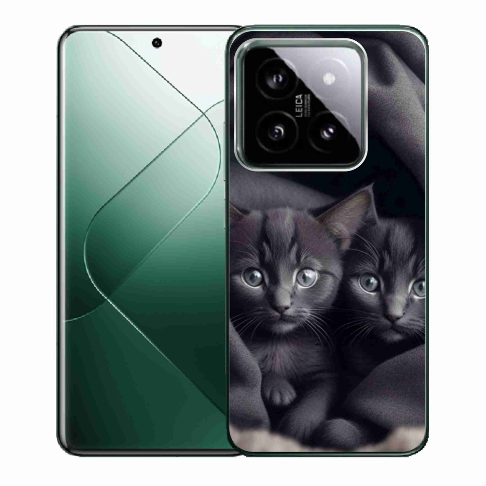 Gél borítás mmCase a Xiaomi 14 - cat duo számára