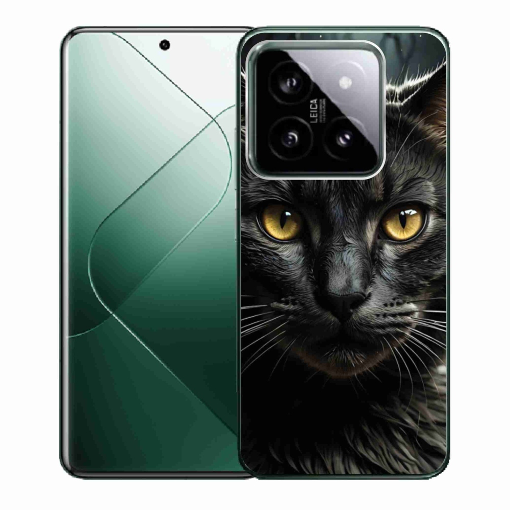Gél borítás mmCase a Xiaomi 14 - cat view 3 számára