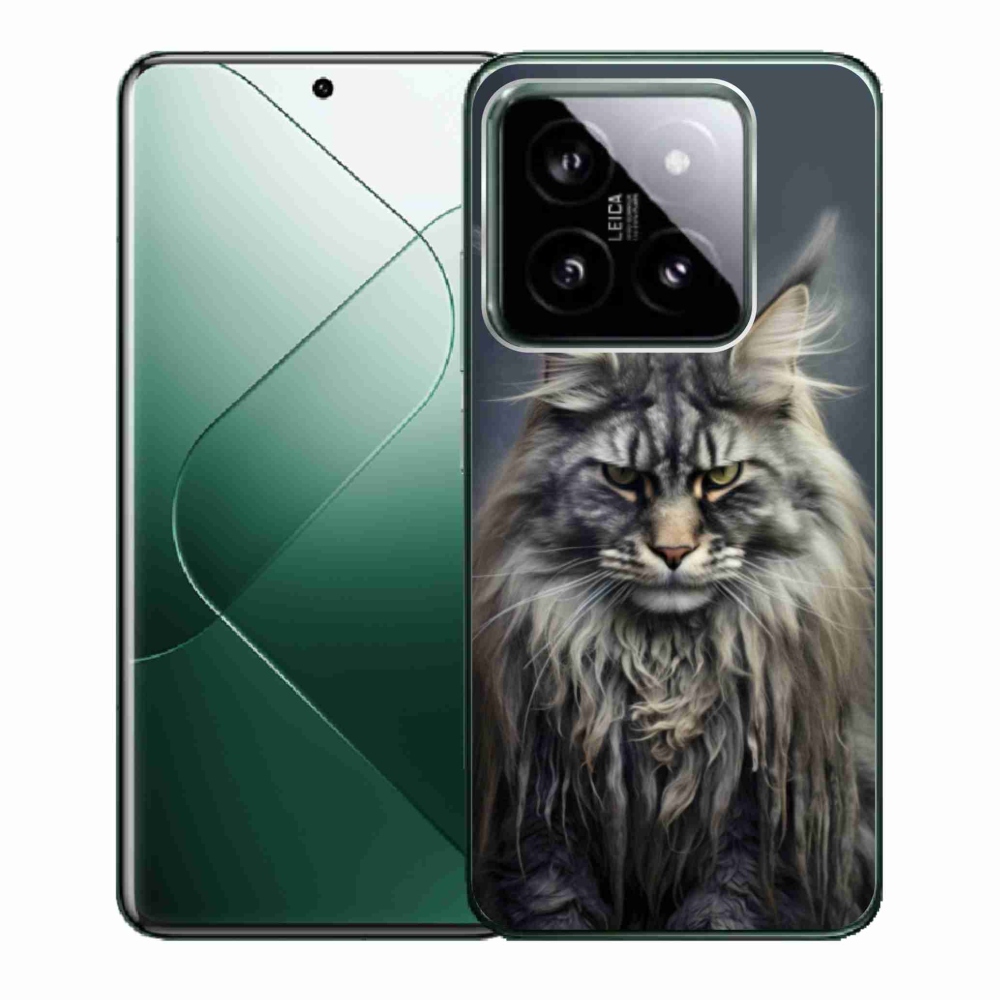 Gél borítás mmCase a Xiaomi 14-hez - macskaszem nézet 4