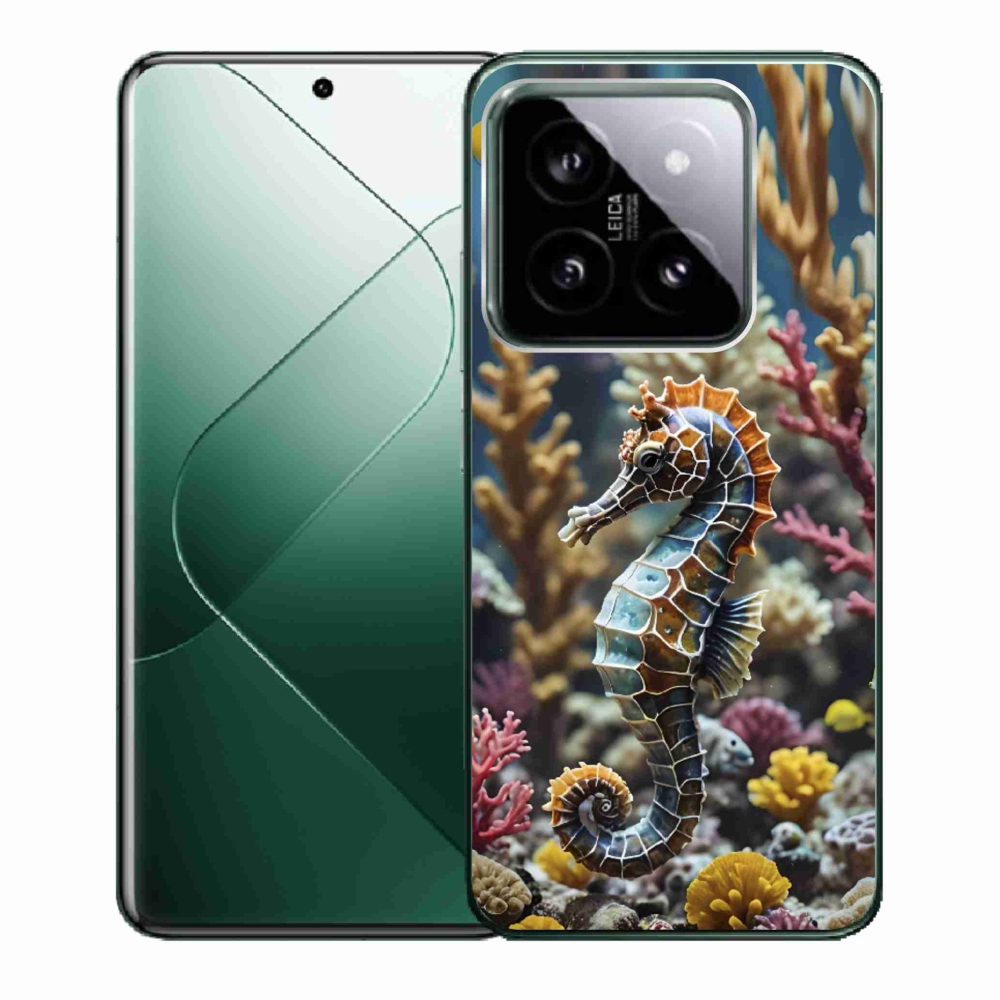 Gél borítás mmCase a Xiaomi 14 - csikóhal 2 - számára