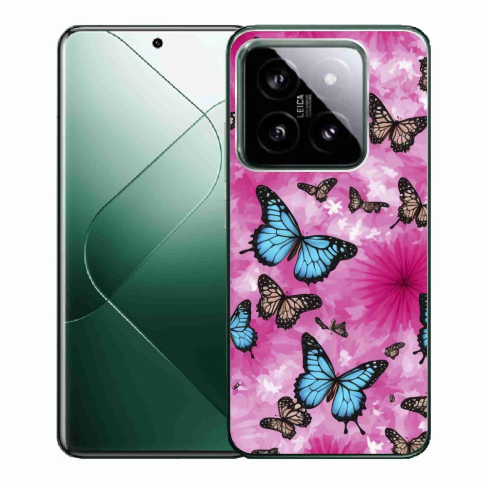 Gél borítás mmCase a Xiaomi 14-hez - pillangókert