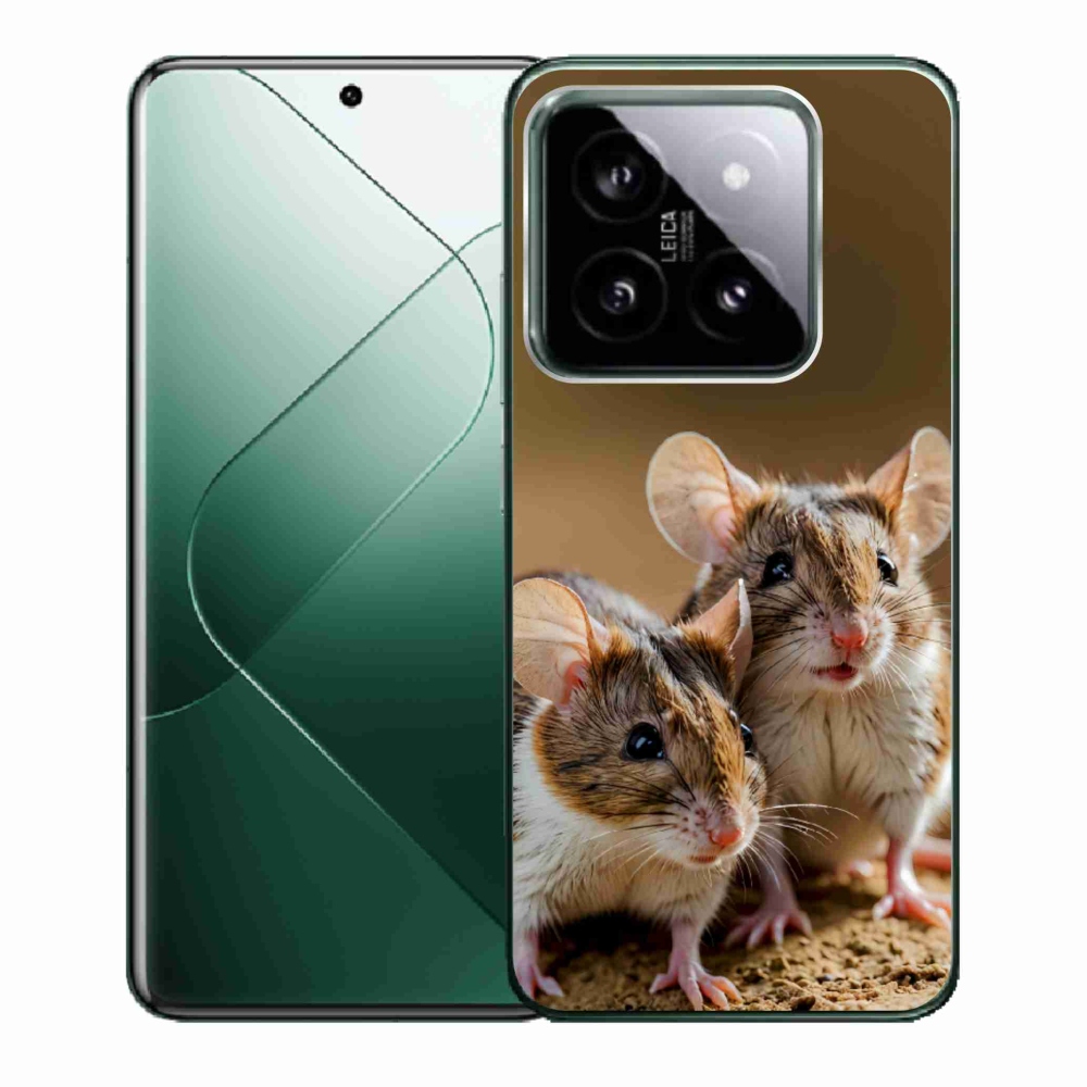 Gél borítás mmCase a Xiaomi 14 - egér duóhoz