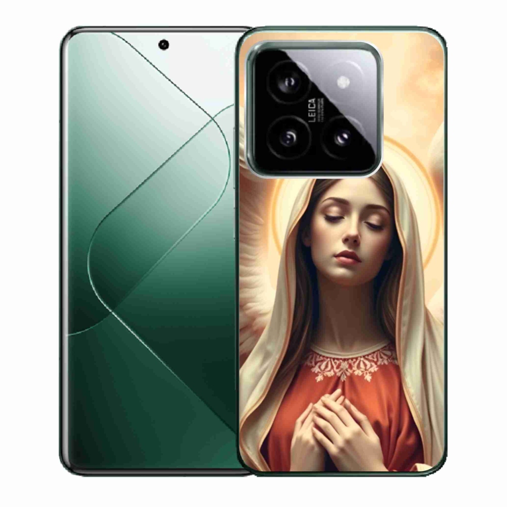 Gél borítás mmCase a Xiaomi 14 - vallási motívumhoz