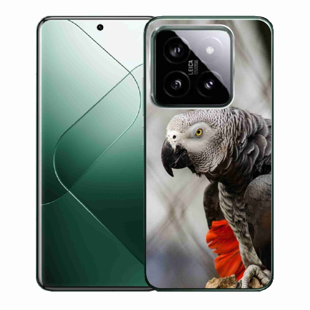 Gél borítás mmCase a Xiaomi 14 - parrot jacko 3 számára