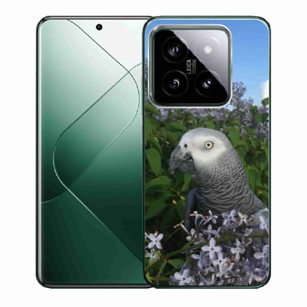 Gél borítás mmCase a Xiaomi 14-hez - papagáj jacko