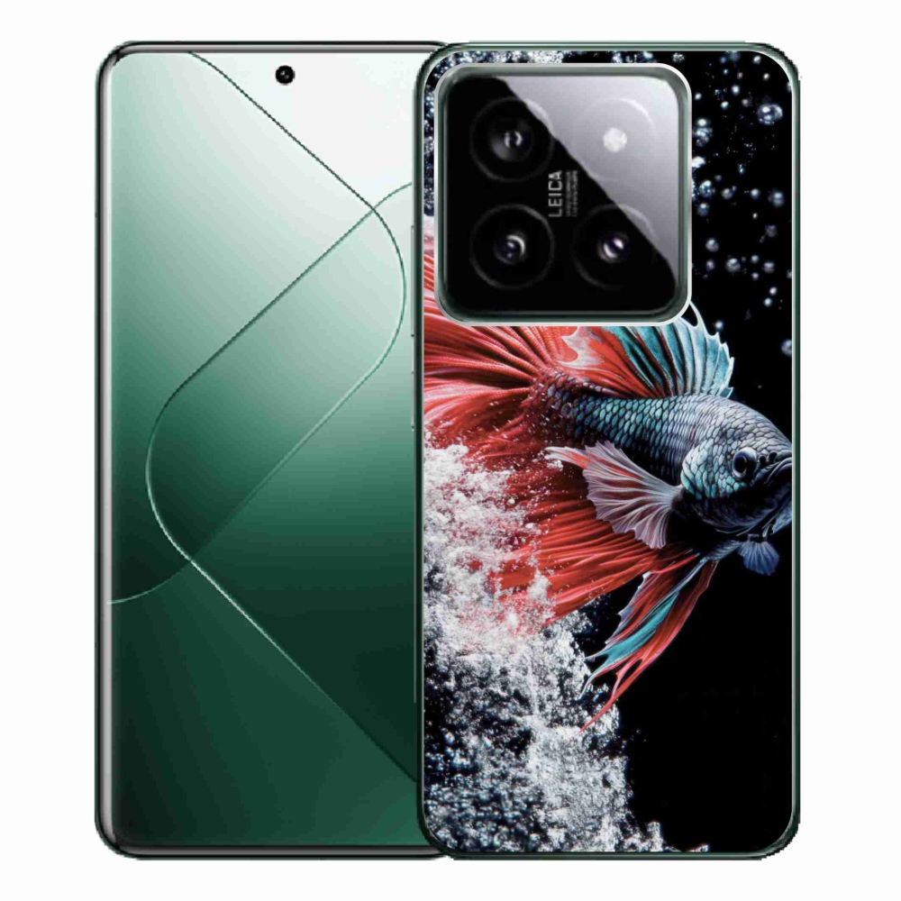 Gél borítás mmCase a Xiaomi 14 Pro számára - harcos színes