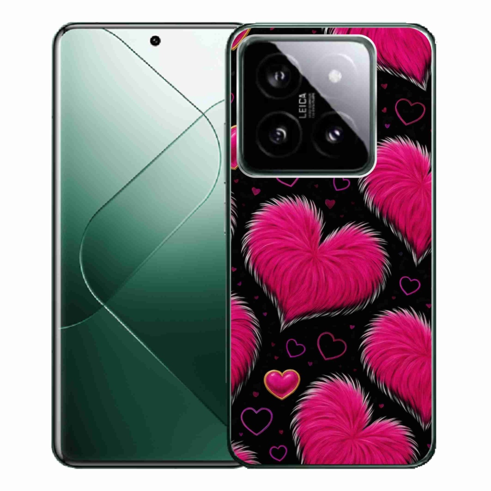 Gél borítás mmCase a Xiaomi 14 Pro-hoz - puha szív