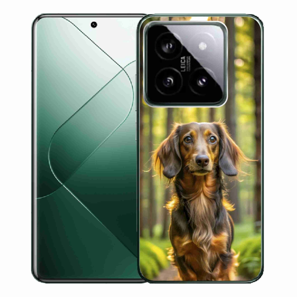 Gél borítás mmCase a Xiaomi 14 Pro-hoz - tacskó 4